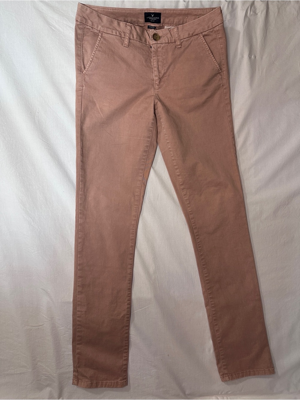 American Eagle Outfitters Blush Pink Slim Chino Pants